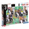 Clementoni-Juventus FC National Soccer Club Puzzle, 104 pezzi, Multicolore, 27131