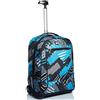 Appack Big Trolley a ppack, Webkins, Blu, 2 in 1 Spallacci Per Uso Zaino, Scuola y Viaggio