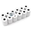 FOXNEC 12 Rotoli Pos - 57mm x 20M - Rotoli Pos di Carta Termica - Senza BPA - Ricevute Bancomat Rotolini per Terminale Pos e Pagamento Elettronico