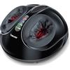 Beurer FM 90 Massaggiatore Plantare Shiatsu con Aria Compressa, Funzione Calore, 3 Programmi e Intensità Regolabile, Massaggio Riflessologico per Piedi e Talloni, Fodera Lavabile, fino al 46