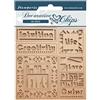Decorative Chips Bauhaus Scritte