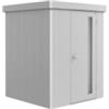 Biohort Casetta da giardino biohort neo 1a in acciaio zincato colore argento metallizzato con porta battente semplice 180x180x222 cm - cod. 81003