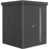 Biohort Casetta da giardino biohort neo 1a in acciaio zincato colore grigio scuro metallizzato con porta battente semplice 180x180x222 cm - cod. 85003