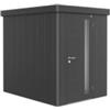 Biohort Casetta da giardino biohort neo 2a in acciaio zincato colore grigio scuro metallizzato con porta battente semplice 180x236x222 cm - cod. 85006