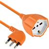 BLINKY Electraline Er12154R Garden Prolunga con Presa e Spina 16A, Cavo 3x1.5 m, Rosso, 15 mt