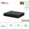 Dahua XVR5208AN-4KL-I3 - XVR 8 Canali Dahua Wizsense 8MP 4K HDCVI/AHD/TVI/CVBS/IP 2HDD 16T Onvif
