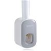 NAMIS Dispenser Dentifricio Automatico con Le Mani libere Facile da Installare Distributore Dentifrici Adatto per Servizi Igienici, Docce, Bagni, Bambini e Ddulti, Grigio