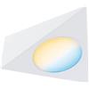 Paulmann 99959 Lampada per mobili LED Clever Connect Spot Trigo Tunable 12V incl. 1x2,1 Watt dimmerabile Bianco Opaco Metallo 2700-6500K 2.1 W, Chrome Matt, White matt