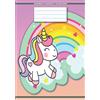 Independently published Quaderno quadretti 1cm Formato A5 unicorno: Prima Elementare | 10 mm di lato | Formato piccolo tascabile | 108 pagine | Bambina