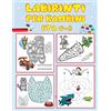 Independently published Labirinti per bambini, Età 4-8: Libro di attività labirinto | 4-6, 6-8 | Cartella di lavoro per i giochi, puzzle, 100 labirinti, Pagine di grandi dimensioni , vol 3.