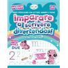 Independently published Imparare a scrivere divertendosi con i cuccioli: Libro prescolare con lettere, numeri e forme. Maxi libro 200 pagine. 3-6 anni. Pronti per la scuola! L'abecedario con tanti cuccioli da colorare.