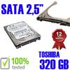 Toshiba Hard Disk Sata 2,5" 320gb USATO Testato TOSHIBA NOTEBOOK FISSO GARANZIA 1 ANNO