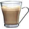 BORMIOLI ROCCO Oslo tazza cappuccino manico inox 220ml Ø mm 82x96h 442100BAC121990 (minimo 6 pezzi)