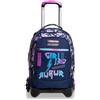 Seven TROLLEY Scuola JACK Seven 3 RUOTE DRAWINGPIN GIRL 2266 550