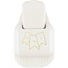 Vaessen Creative 21494-003 Perforatrices Etichette, Plastic, Bianco, 14 x 10 x 5 cm