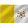 R&F srls Bandiera Città del Vaticano Chiesa Tessuto Misura Standard 90 X 150 cm