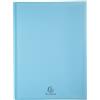 Exacompta - Rif. 5829E - 1 Proteggi documenti personalizzabile Kreacover Pastel - 20 tasche in cristallo liscio - 40 viste - per A4 - dim 24x32cm - copertina in polipro semirigido - 5 colori casuali
