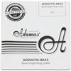 Adamas Corde Singola per Basso Acoustico Nuova Coated Phosphor Bronze .100in./2,54mm