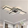 Diossad Plafoniera Led Soffitto Moderna,Dimmerabile Plafoniera Lampada Da Salotto Lampada Da Soffitto Led,Applica A Decorativa Soggiorno Camera Da Letto Cucina E Ufficio