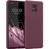 kwmobile Custodia Compatibile con Xiaomi Redmi Note 9S / 9 Pro / 9 Pro Max Cover - Back Case per Smartphone in Silicone TPU - Protezione Gommata - viola bordeaux