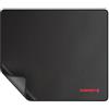 CHERRY MP 1000 Tappetino per Mouse in Tessuto Premium XL (350 x 300 x 5 mm), Superficie Liscia per la Precisione, Bordi Cuciti, Antiscivolo, Arrotolabile, Nero