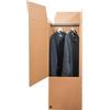 Weboxes Baule Porta Abiti 2 onde 60 x 50,5 x 110cm (LxPxH) Confezione da 5 pezzi