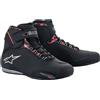 Alpinestars scarpa uomo Sektor Waterproof - 1118 Black Dark Gray Red Fluo
