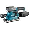 Makita DBO380RTJ 18V Li-ion LXT Levigatrice per finitura brushless completa di 2 batterie da 5,0 Ah e caricabatterie fornito in una custodia Makpac