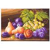 Collection D'Art Früchte Tela Aida Stampata per Ricamo a Punto Croce, Cotone, Multicolore, 27 x 39cm