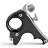 ZSHJG Tiro con L'Arco Aiuti di Rilascio 3 Dita Composto Arco Aiuti di Rilascio Gear Tiro con L'Arco Accessorio (Nero)
