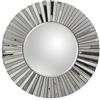DRW parete rotondo dera legno (dm) specchio 70cm