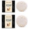 LUCKKY OriginPro Anti-Hair Loss Rice Shampoo Bar,Shampoo e balsamo all'acqua di riso per la crescita dei capelli Shampoo solido idratante,sapone di riso a ricrescita densa a crescita rapida dei capelli (2PC)