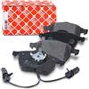 FEBI BILSTEIN Kit pastiglie freno, Freno a disco 16447 Vorderachse | Compatibile con: AUDI A4 B5, A4 B5 Avant, A4 B6, A4 B6 Avant, A4 B6 Cabriolet, A4 B7, A4 B7 Avant, A4 B7 Cabriolet, A6 C5