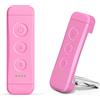 Glocusent Luce per Lettura Libri a Letto, Luce da Lettura a LED portatile con clip, 3 Colori ambra e 5 Luminosità regolabili, Lampada Lettura ricaricabile USB, perfetta per Amanti dei Libri