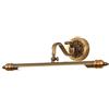 LMAMZ 12W Applique da Specchio Bagno Vintage Lampada per Trucco Classico LED con Testa Girevole 240° Applique da Parete Camera da Letto Luce per Quadri Metallo Impermeabile (Bronzo),51cm/8w