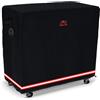 Turtle Life Turtle-Life Copertura Barbecue, Cover per Barbecue Impermeable, Copri Barbecue da Esterno, Copertura per Grill a Gas per 3-4 Bruciatori, 2 Anni Senza Sbiadimento, Nero 120x60x100CM