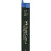 Faber-Castell Faber Castell B-9067-2H - Blister tubo da 12 mine, 0,7 mm 2H, colore: Nero