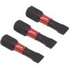 Sealey AK8202 25mm-3pc 3pc 25mm scanalato 5.5mm Impact Power Tool Bit Set