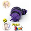 Fidget Slug: Black-Violet