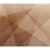 Rasch Carta da parati 521931 - Carta da parati fotografica su tessuto non tessuto con forme geometriche in Terra, 3,00 m x 3,50 m, Rosso