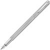 Caran d'Ache Ecridor 0958.335 - Penna stilografica Maille Milanese, colore argento, pennino F, confezione da 1 pezzo