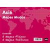 Grupo Erik Editores - Pack 10 mappamondi, 32,4 X 22,5 cm Asia Política e Fisica 32.4 x 22.5 cm