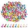 moinkerin Brads Rotondi, Metallo 200 Pezzi Fermacampioni Scrapbooking