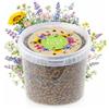 HAPPY SEED 1 kg di semi di prato fiorito per un colorato pascolo per le api - miscela di semi di fiori selvatici colorati e ricchi di nettare per farfalle (incluso eBook 0)