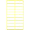 TownStix 500 Pezzi, 38 x 13 mm, Etichette Adesive Bianche