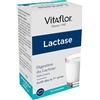 VITAFLOR Lactase | Trasforma il lattosio in glucosio e galattosio che sono più facilmente digeribili | Può essere usato nei bambini a partire dai 3 anni di età