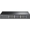 TP-Link TL-SG1024DE 24-Port Desktop Gigabit Easy-Smart Ethernet Switch, Steel Case, 13 Inch Rack-Mount, Black