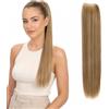 CAISHA 55cm Coda Capelli Nina Con Coulisse Capelli Extensions Finta Per Donna Posticcio Per Capelli Liscio Biondo Castano Mix PH512
