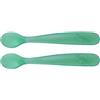 Chicco Cucchiaio Silicone Maschile Bi-Pack 6m+