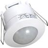 V-TAC SENSORE MOVIMENTO E CREPUSCOLARE 12MT INCASSO OVERRIDE VT-8051-LED1356